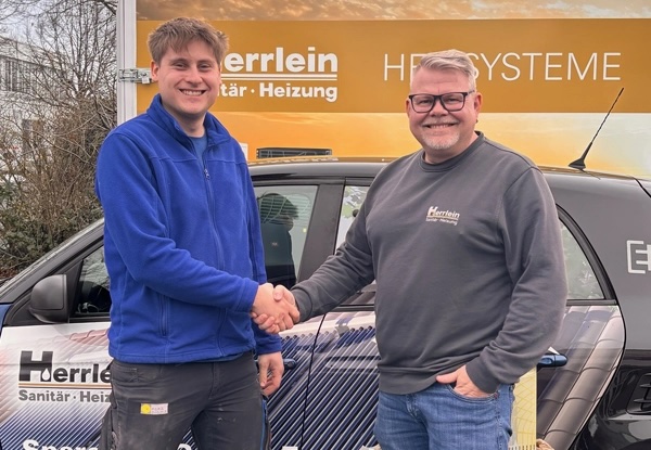 Willkommen als Anlagenmechaniker SHK: Louis Husslein